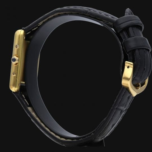 Montre Cartier Tank Vermeil - Montre femme à quartz plaqué or 58 Facettes MT44924