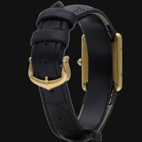 Montre Cartier Tank Vermeil - Montre femme à quartz plaqué or 58 Facettes MT44924
