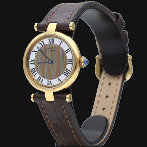 Montre Cartier Must de Cartier Vermeil - Montre femme quartz 24 mm 58 Facettes MT44877
