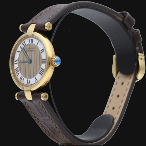 Montre Cartier Must de Cartier Vermeil - Montre femme quartz 24 mm 58 Facettes MT44877