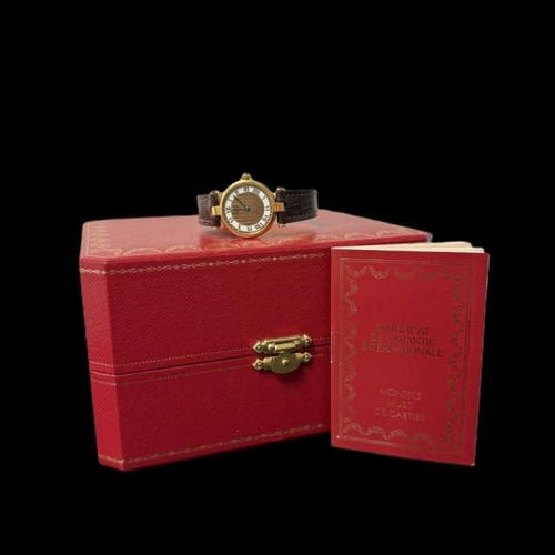 Montre Cartier Must de Cartier Vermeil - Montre femme quartz 24 mm 58 Facettes MT44877