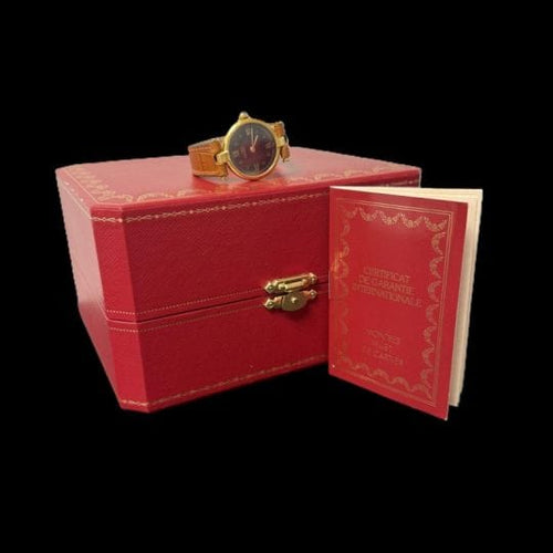 Montre Cartier Must de Cartier Vermeil - Montre femme quartz 24 mm 58 Facettes MT41234