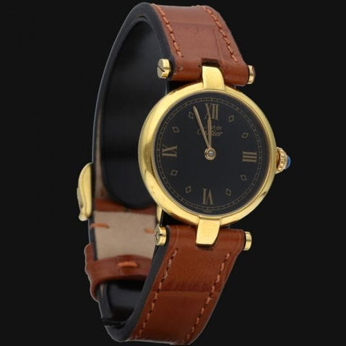 Montre Cartier Must de Cartier Vermeil - Montre femme quartz 24 mm 58 Facettes MT41234