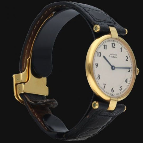 Montre Cartier Must de Cartier - Montre Vermeil quartz femme 24 mm 58 Facettes MT44880
