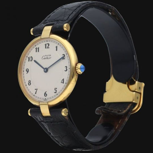 Montre Cartier Must de Cartier - Montre Vermeil quartz femme 24 mm 58 Facettes MT44880
