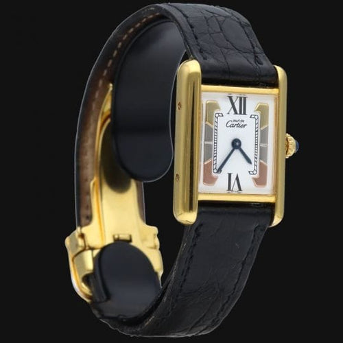 Montre Cartier Tank Vermeil - Montre femme à quartz 58 Facettes MT44304