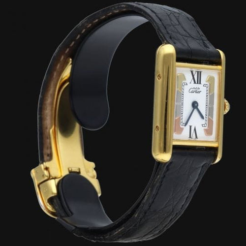 Montre Cartier Tank Vermeil - Montre femme à quartz 58 Facettes MT44304