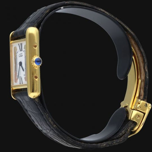 Montre Cartier Tank Vermeil - Montre femme à quartz 58 Facettes MT44304