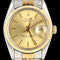 Montre Rolex Datejust - Montre 36 mm en or jaune et acier 58 Facettes MT44334