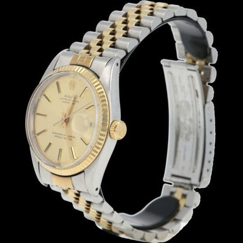 Montre Rolex Datejust - Montre 36 mm en or jaune et acier 58 Facettes MT44334