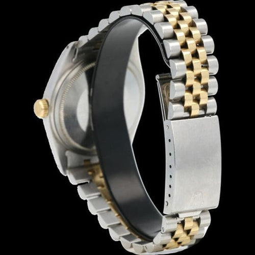 Montre Rolex Datejust - Montre 36 mm en or jaune et acier 58 Facettes MT44334