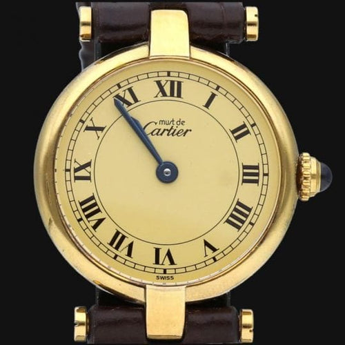 Montre Cartier Must de Cartier Vermeil - Montre quartz femme 24 mm 58 Facettes MT44929