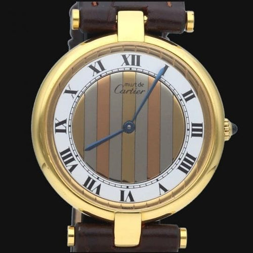 Montre Cartier Must de Cartier Vermeil - Montre femme quartz 30 mm 58 Facettes MT44876
