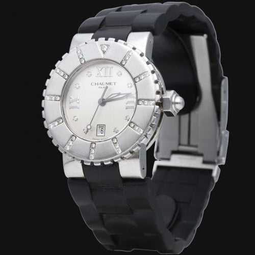 Montre Chaumet Class One - Montre femme automatique 33 mm en acier 58 Facettes MT44103