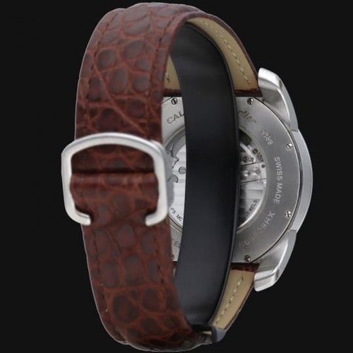 Montre Cartier Calibre de Cartier - Montre homme automatique en acier 42 mm 58 Facettes MT44420