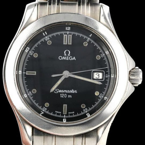 Montre Omega Seamaster 120M - Montre homme en acier, quartz 58 Facettes MT44267