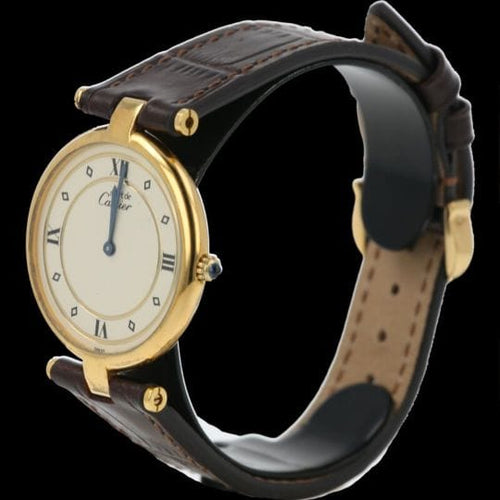 Montre Cartier Must de Cartier Vermeil - Montre quartz femme 30 mm 58 Facettes MT41213