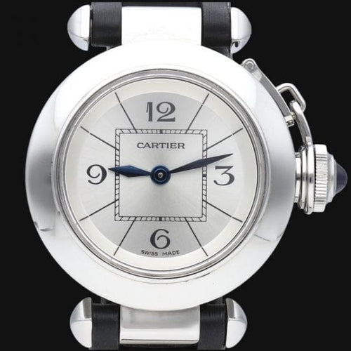 Montre Cartier Pasha - Montre PM 27 mm quartz en acier 58 Facettes MT44289