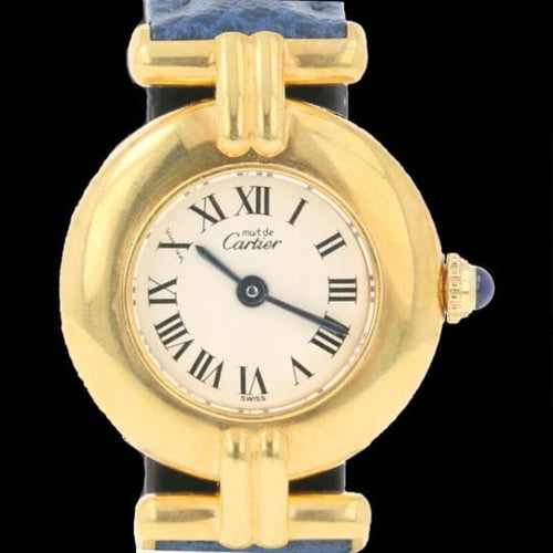 Montre Cartier Must de Cartier Colisée - Montre femme vermeil à quartz 58 Facettes MT44866