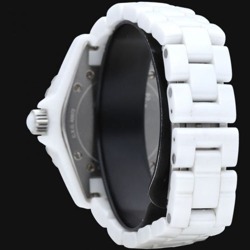 Montre Chanel J12 - Montre femme 33 mm en céramique blanche 58 Facettes MT44249