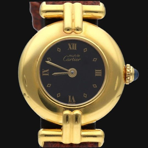 Montre Cartier Must de Cartier Colisée - Montre femme vermeil quartz 24 mm 58 Facettes MT44870