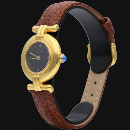 Montre Cartier Must de Cartier Colisée - Montre femme vermeil quartz 24 mm 58 Facettes MT44870