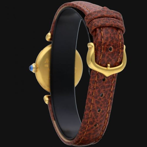 Montre Cartier Must de Cartier Colisée - Montre femme vermeil quartz 24 mm 58 Facettes MT44870