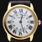 Montre Cartier Ronde Solo - Montre femme quartz 29 mm or jaune et acier 58 Facettes MT43987