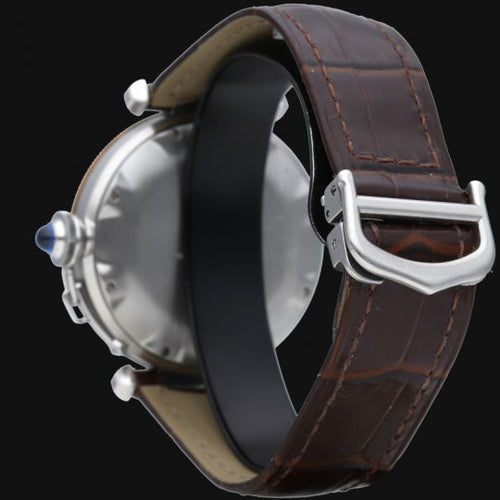 Montre Cartier Pasha - Montre réserve de marche en or jaune et acier 58 Facettes MT44438