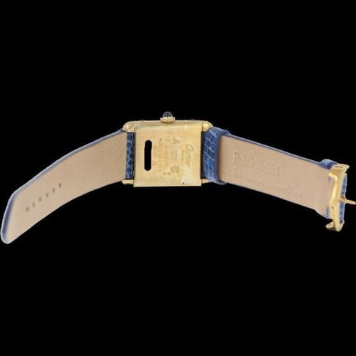 Montre Cartier Tank Vermeil - Montre femme à mouvement manuel 58 Facettes MT44882