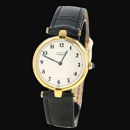 Montre Cartier Must de Cartier Vermeil - Montre quartz femme 30 mm 58 Facettes MT44856