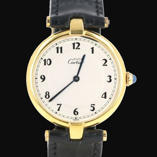 Montre Cartier Must de Cartier Vermeil - Montre quartz femme 30 mm 58 Facettes MT44856