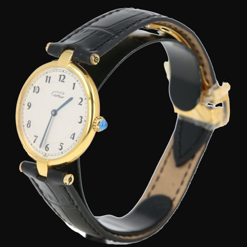 Montre Cartier Must de Cartier Vermeil - Montre quartz femme 30 mm 58 Facettes MT44856
