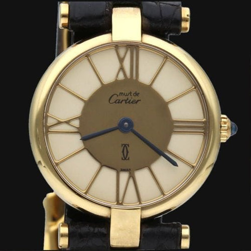 Montre Cartier Must de Cartier Vermeil - Montre femme quartz 58 Facettes MT44859