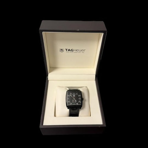 Montre TAG Heuer Monaco - Montre automatique Calibre 16 en acier 58 Facettes MT43533