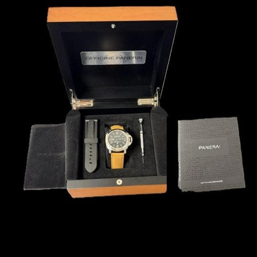 Montre Panerai Luminor Submersible - Montre homme 44 mm en acier 58 Facettes MT44610