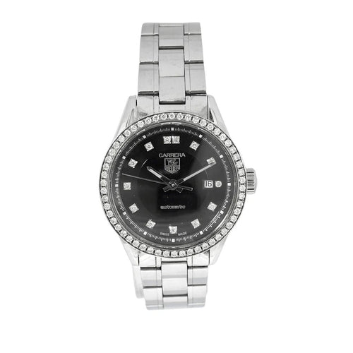 Montre TAG Heuer – Montre Carrera Ladies acier et diamants 58 Facettes 240411