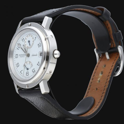 Montre Hermès Clipper - Montre automatique acier 36 mm 58 Facettes MT44635