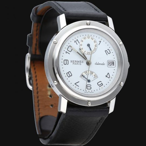 Montre Hermès Clipper - Montre automatique acier 36 mm 58 Facettes MT44635