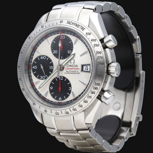 Montre Omega Speedmaster Date - Montre homme automatique en acier 40 mm 58 Facettes MT41420