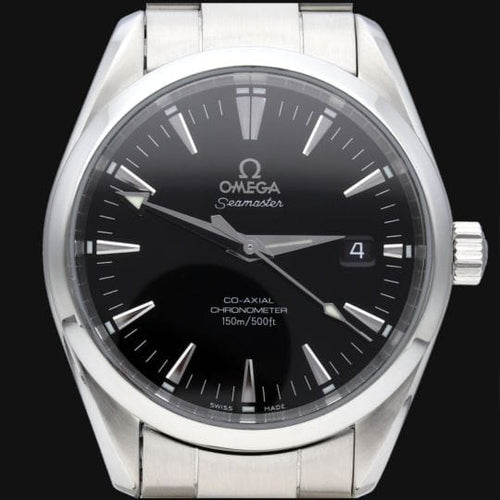 Montre Omega Seamaster Aqua Terra Co-Axial - Montre automatique homme 39 mm acier 58 Facettes MT44706