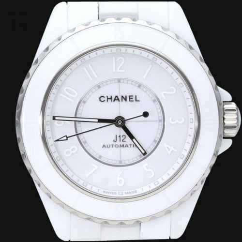 Montre Chanel J12 Phantom - Montre automatique femme en céramique blanche 41 mm 58 Facettes MT44847