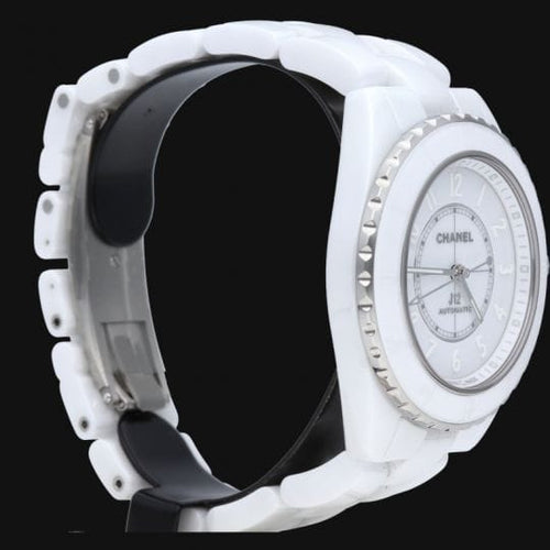 Montre Chanel J12 Phantom - Montre automatique femme en céramique blanche 41 mm 58 Facettes MT44847