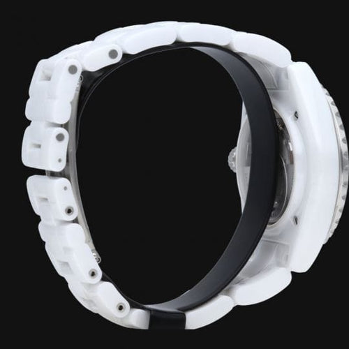 Montre Chanel J12 Phantom - Montre automatique femme en céramique blanche 41 mm 58 Facettes MT44847