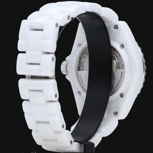 Montre Chanel J12 Phantom - Montre automatique femme en céramique blanche 41 mm 58 Facettes MT44847