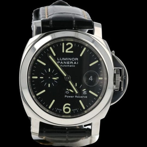 Montre Panerai Luminor - Montre homme Power Reserve 44 mm en acier 58 Facettes MT44587