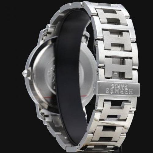 Montre Hermès Clipper - Montre femme en acier, quartz 36 mm 58 Facettes MT44637