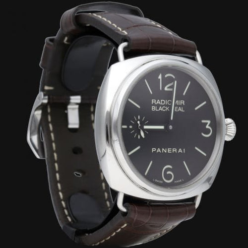 Montre Panerai Radiomir Black Seal - Montre homme automatique en acier 45 mm 58 Facettes MT44591