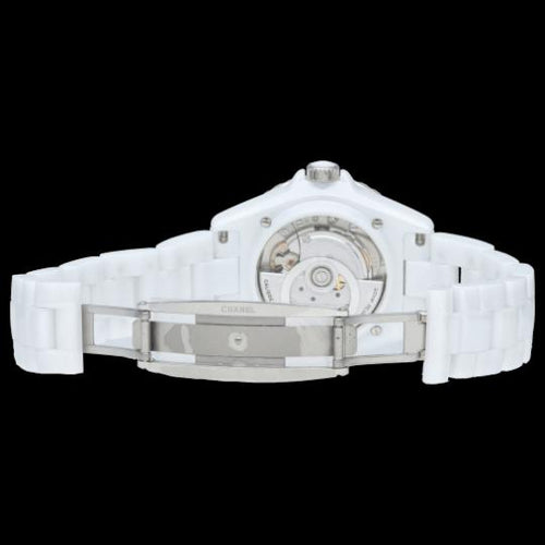 Montre Chanel J-12 Calibre 12.1 - Montre femme en céramique blanche 38 mm 58 Facettes MT44827