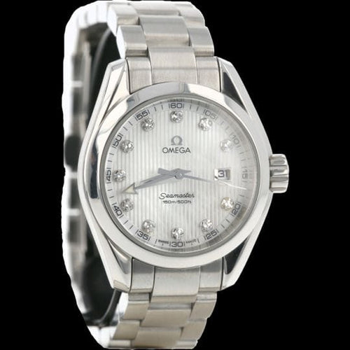 Montre Omega Seamaster Aqua Terra - Montre femme en acier 30 mm 58 Facettes MT44818